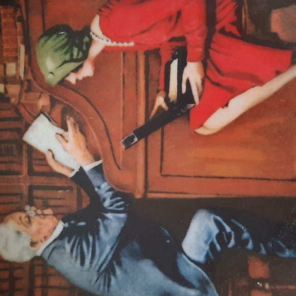 Authentic 1986 Norman Rockwell's "The Professor" Collector's Plate - Picture 2 of 7